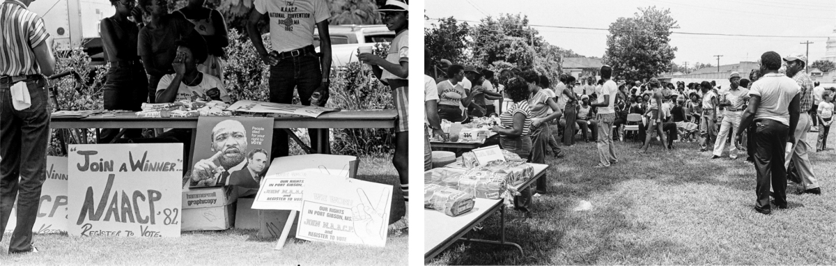 A free fish fry followed the march and ceremonies, on a city lot owned by the Thompson family. The NAACP used the Supreme Court victory to launch a voter registration campaign to help consolidate electoral gains made possible in the 1960s.